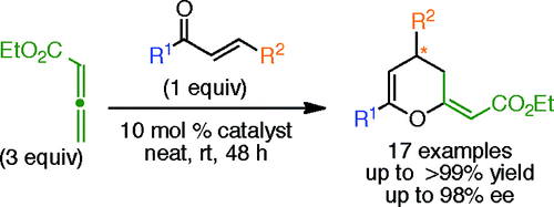 Development of a Formal Catalytic Asymmetric [4+2] Addition of Ethyl-2,3-butadienoate with Acyclic Enones