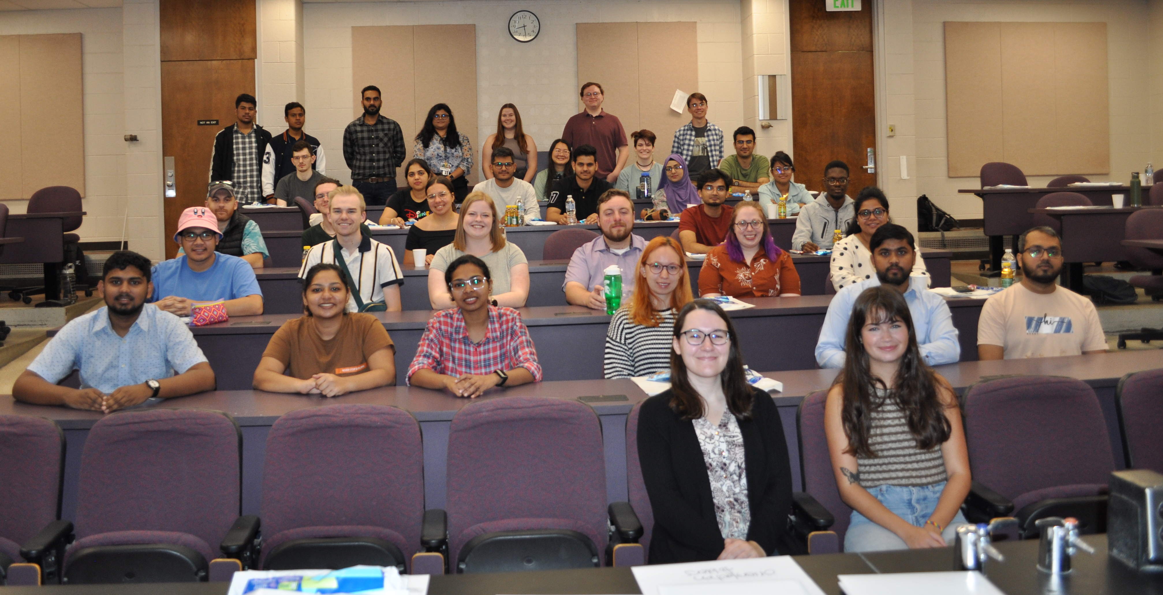 Group photo of 2023 graduate students.