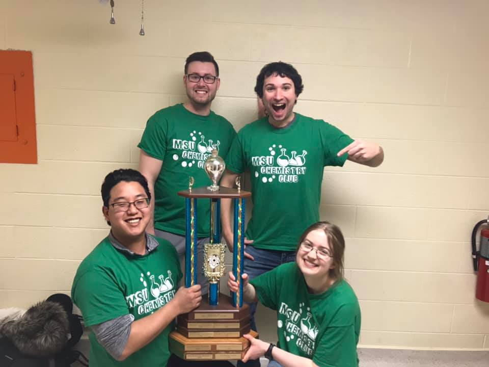 MSU Chemistry Club Wins the Battle of the Chemistry Clubs 2020!