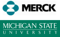 Merck and MSU logos