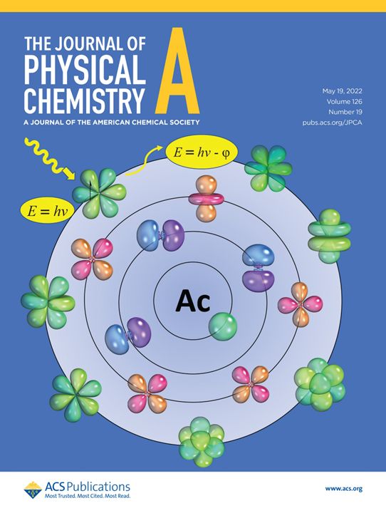 Cover of J. Phys. Chem. A.