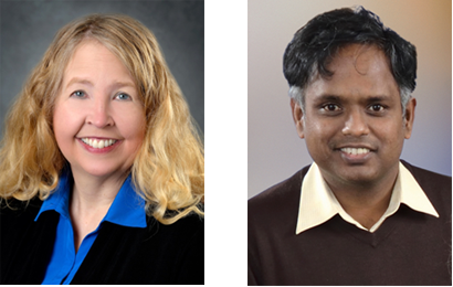 Photo of Prof. Angela K. Wilson and Narasimhan Loganathan