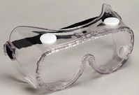 Photo of indirect vent goggles.
