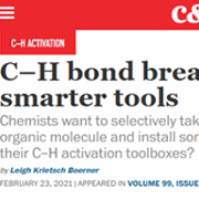 C–H bond breakers seek smarter tools
