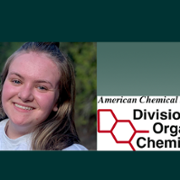 Sabrina Reich recipient of ACS Division Undergraduate Award in Organic Chemistry