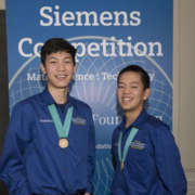 Two Midland Herbert Henry Dow High School seniors tied for third place in the nation's most prestigious science competition for high school students