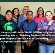 Three NIH grants awarded to the Tepe Lab in Chemistry